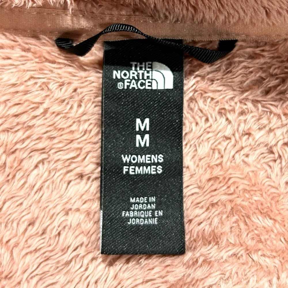 North Face Women's Osito Fuzzy Fleece Zip-Front Jacket Pink Clay M Outdoors - Picture 6 of 8